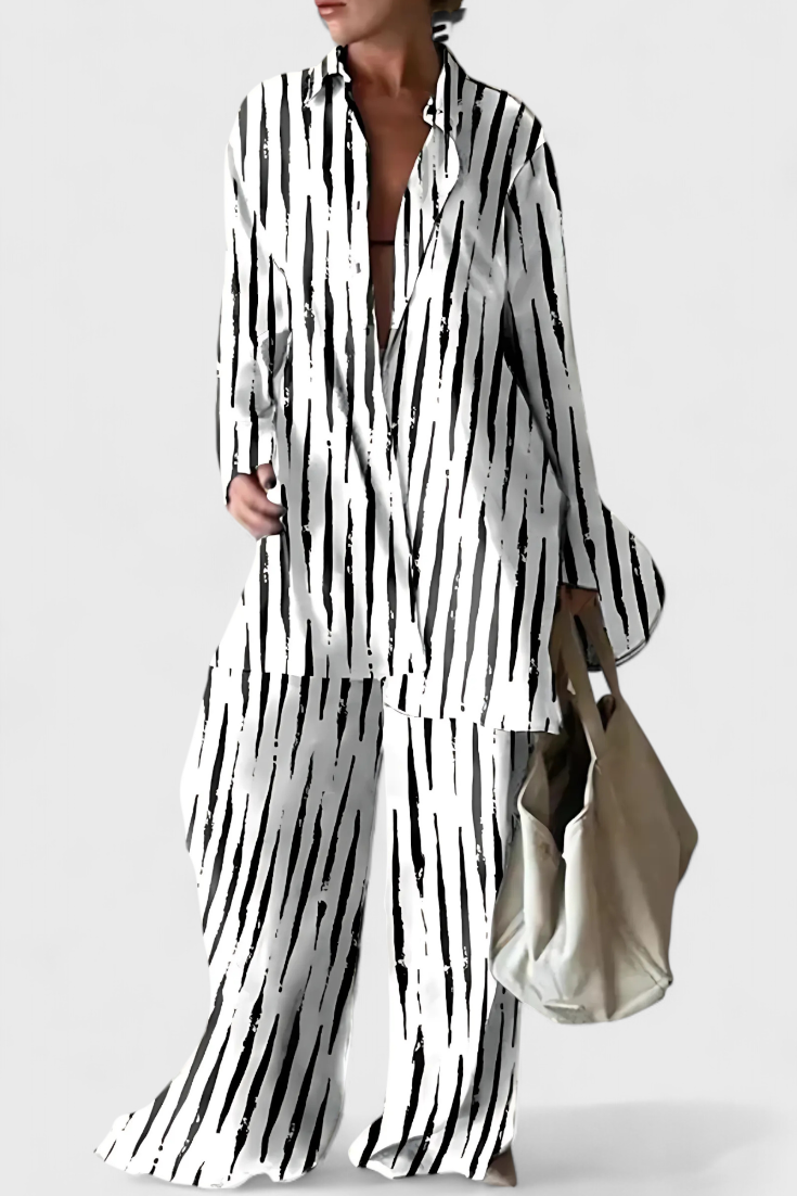 Melania Conjunto de Verano Estilo Natural