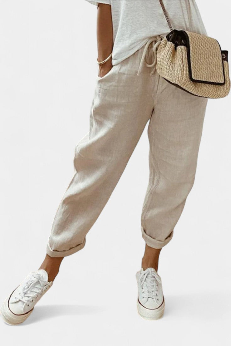 Alba Pantalones Rectos Transpirables