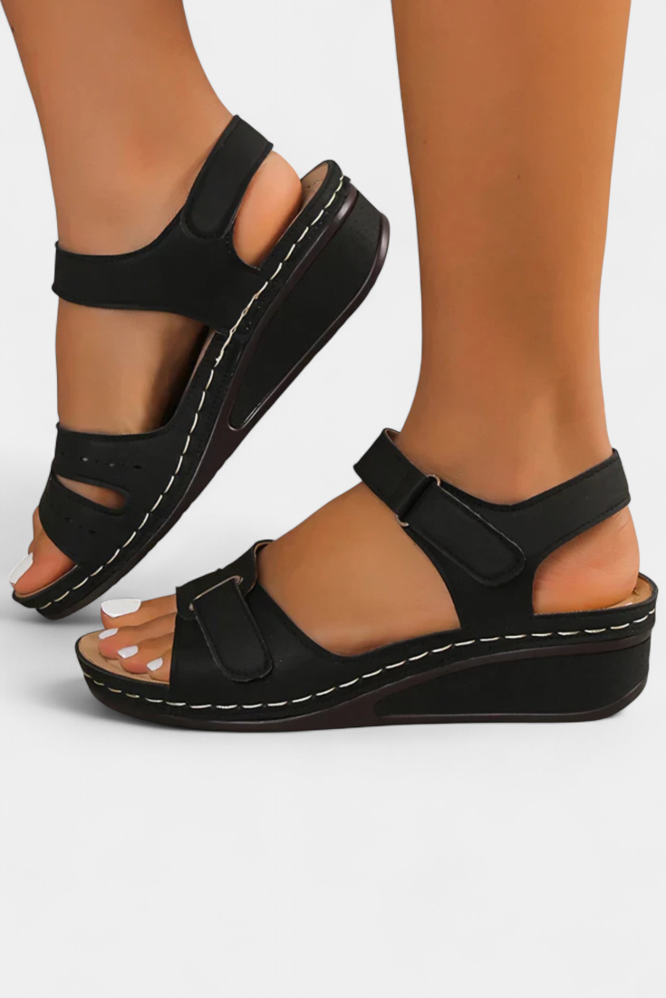 Jenna Sandalias Elegantes con Tiras y Hebilla Ajustable