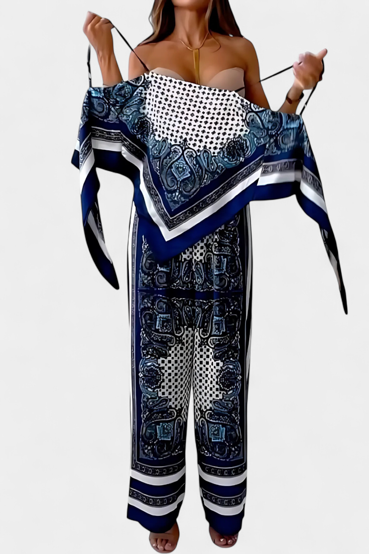 Leonie Conjunto Paisley con Tiras