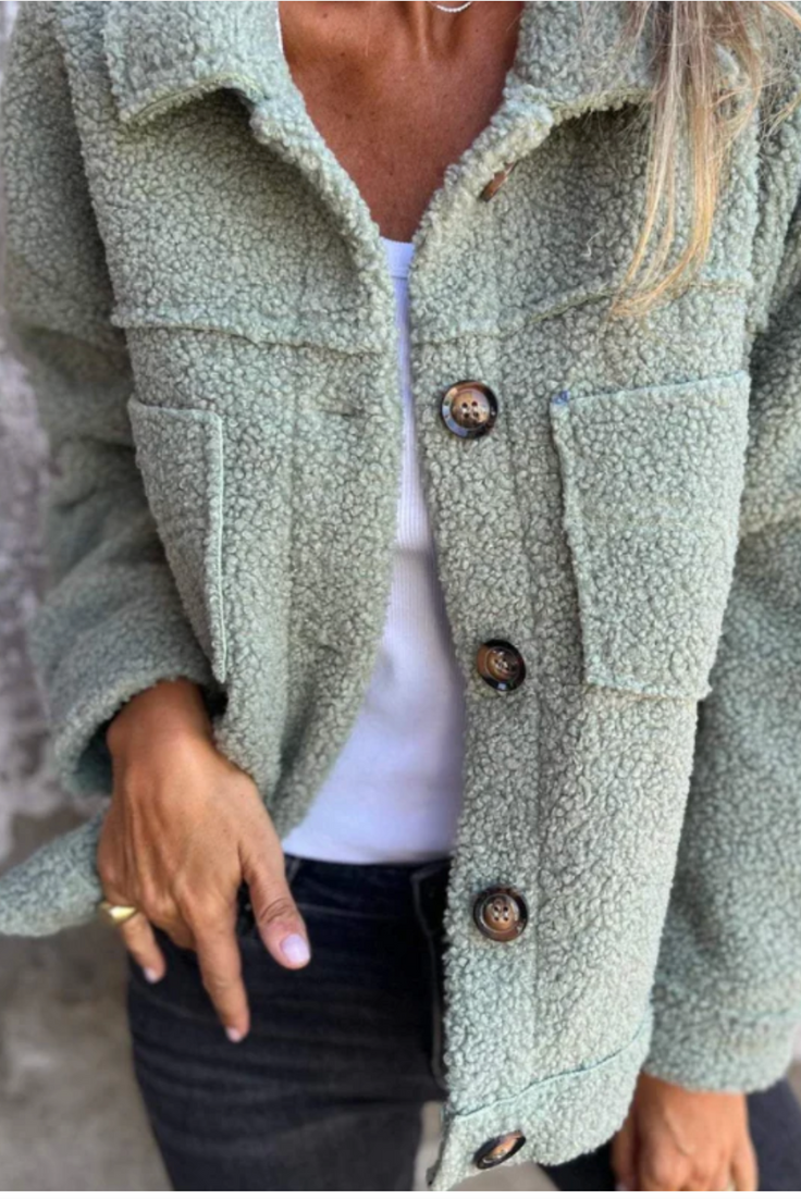 Chaqueta de Algodón Elegante para Otoño & Invierno