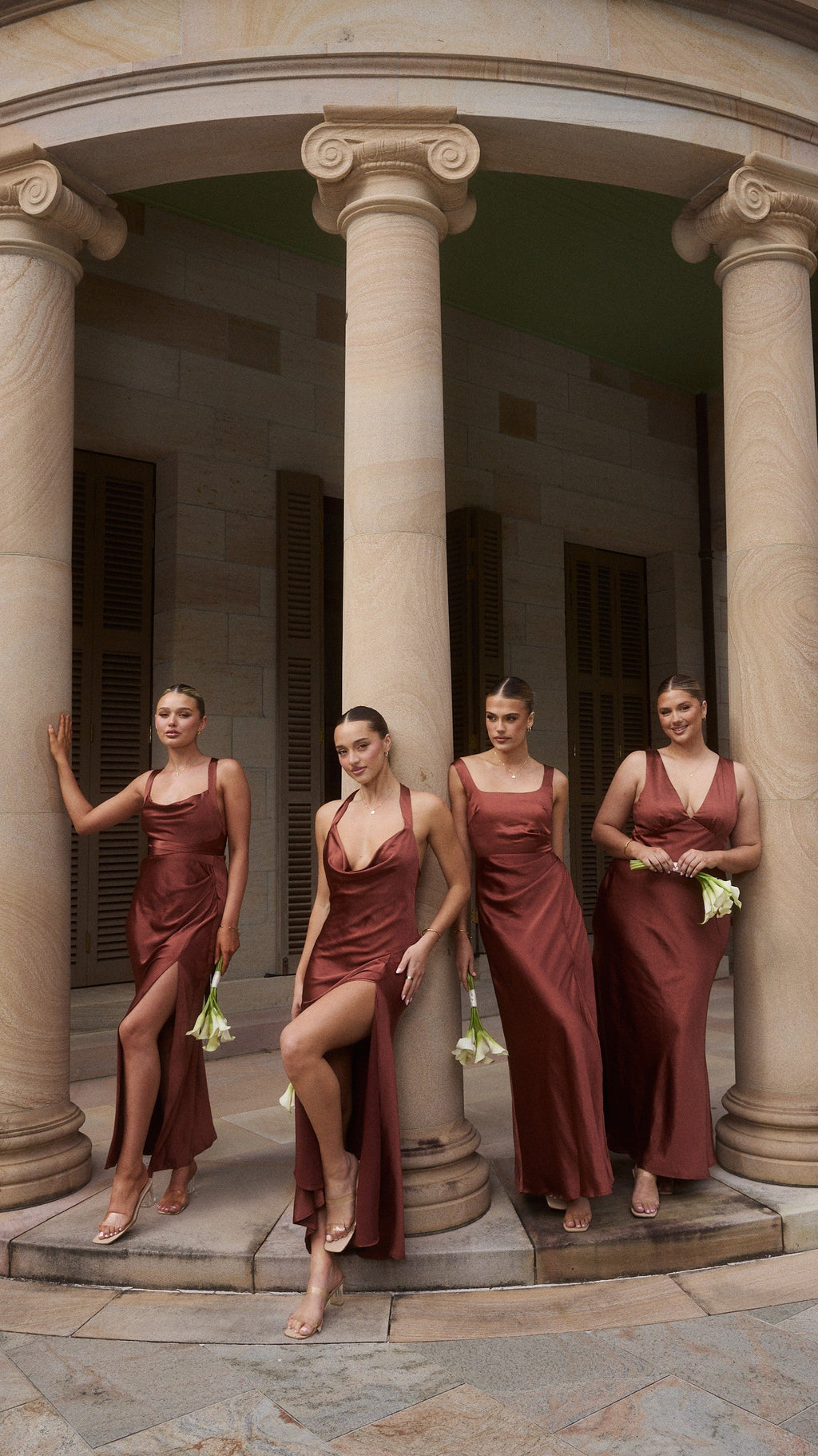 Vestido Maxi Alaria - Óxido