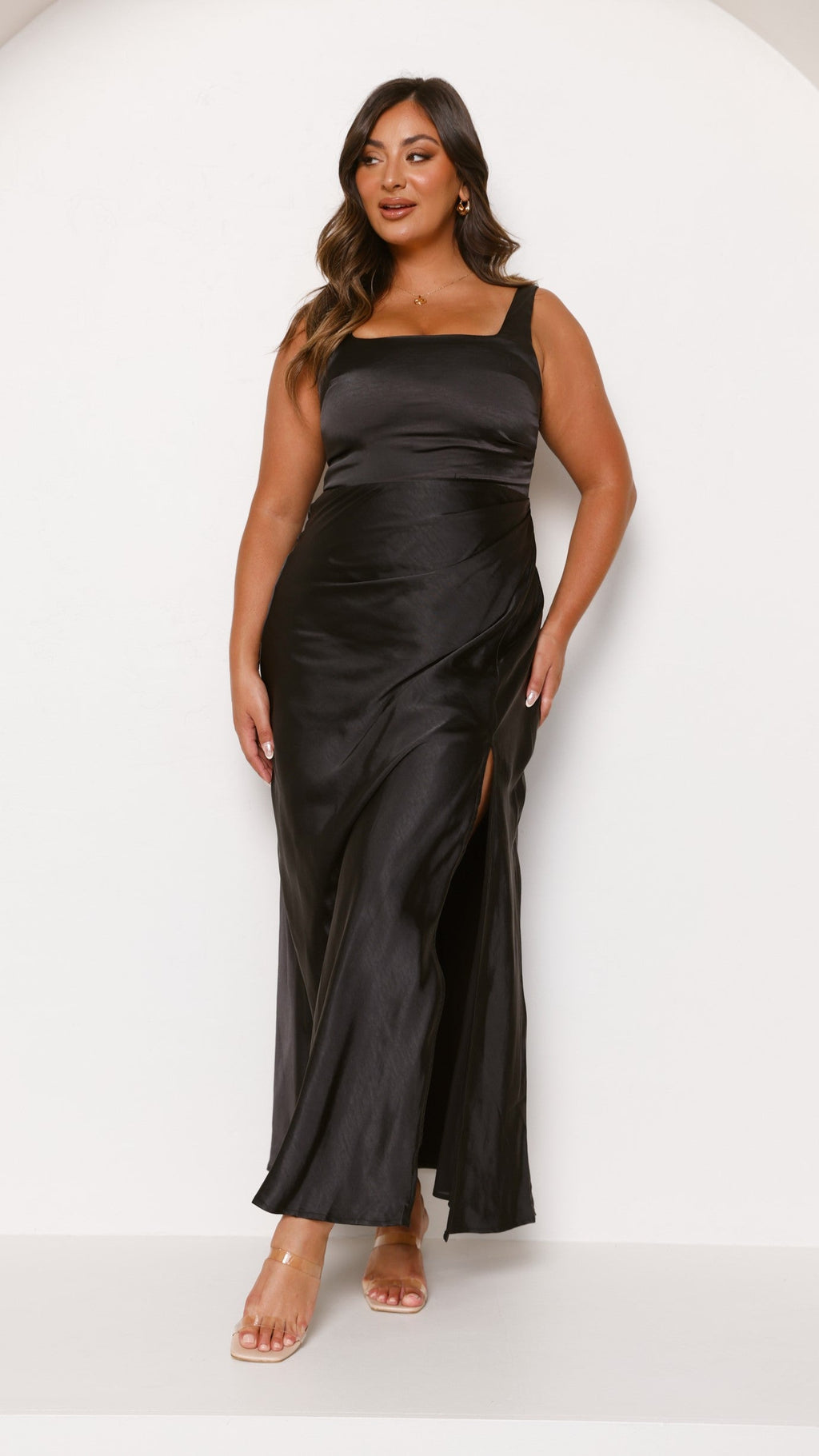 Vestido Maxi Alaria - Negro