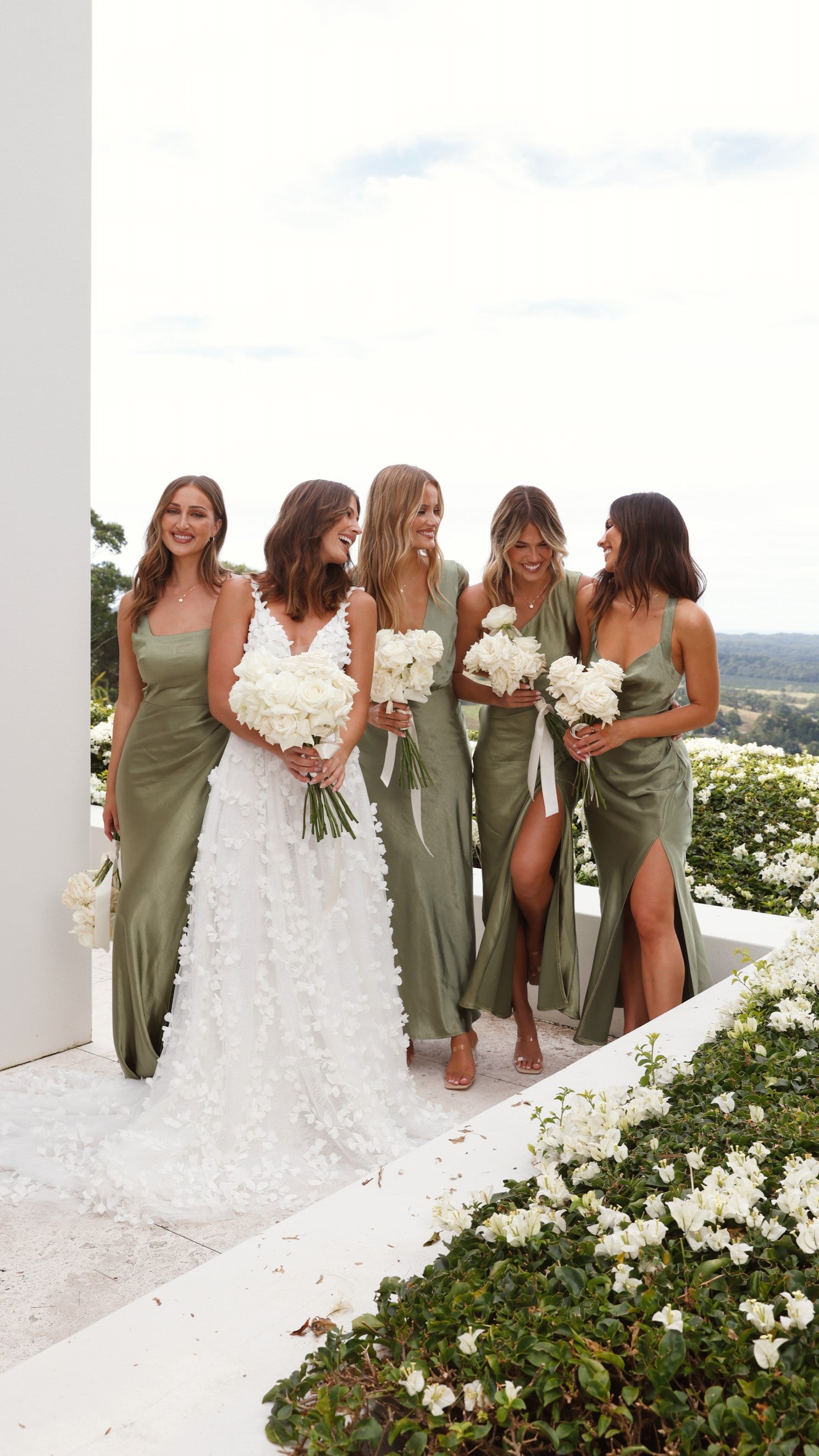 Vestido Maxi Alaria - Verde Oliva