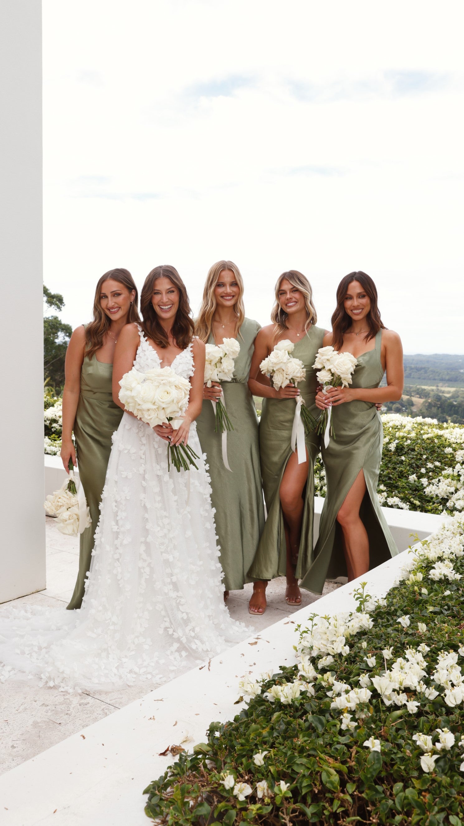 Vestido Maxi Alaria - Verde Oliva