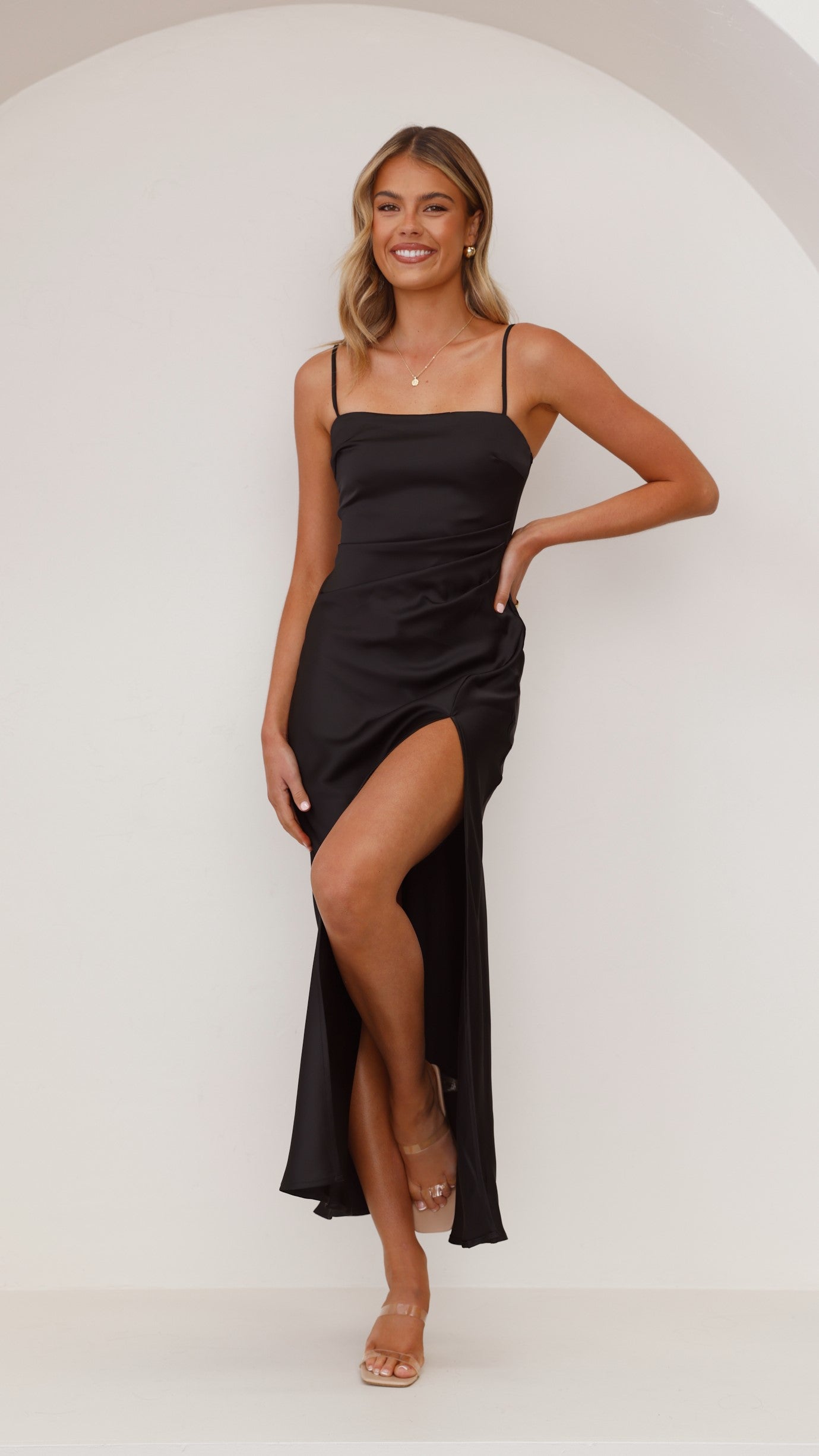 Vestido Maxi Ilana - Negro