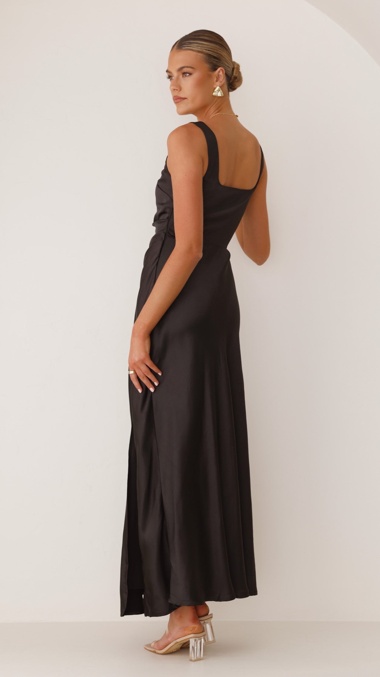 Vestido Maxi Alaria - Negro