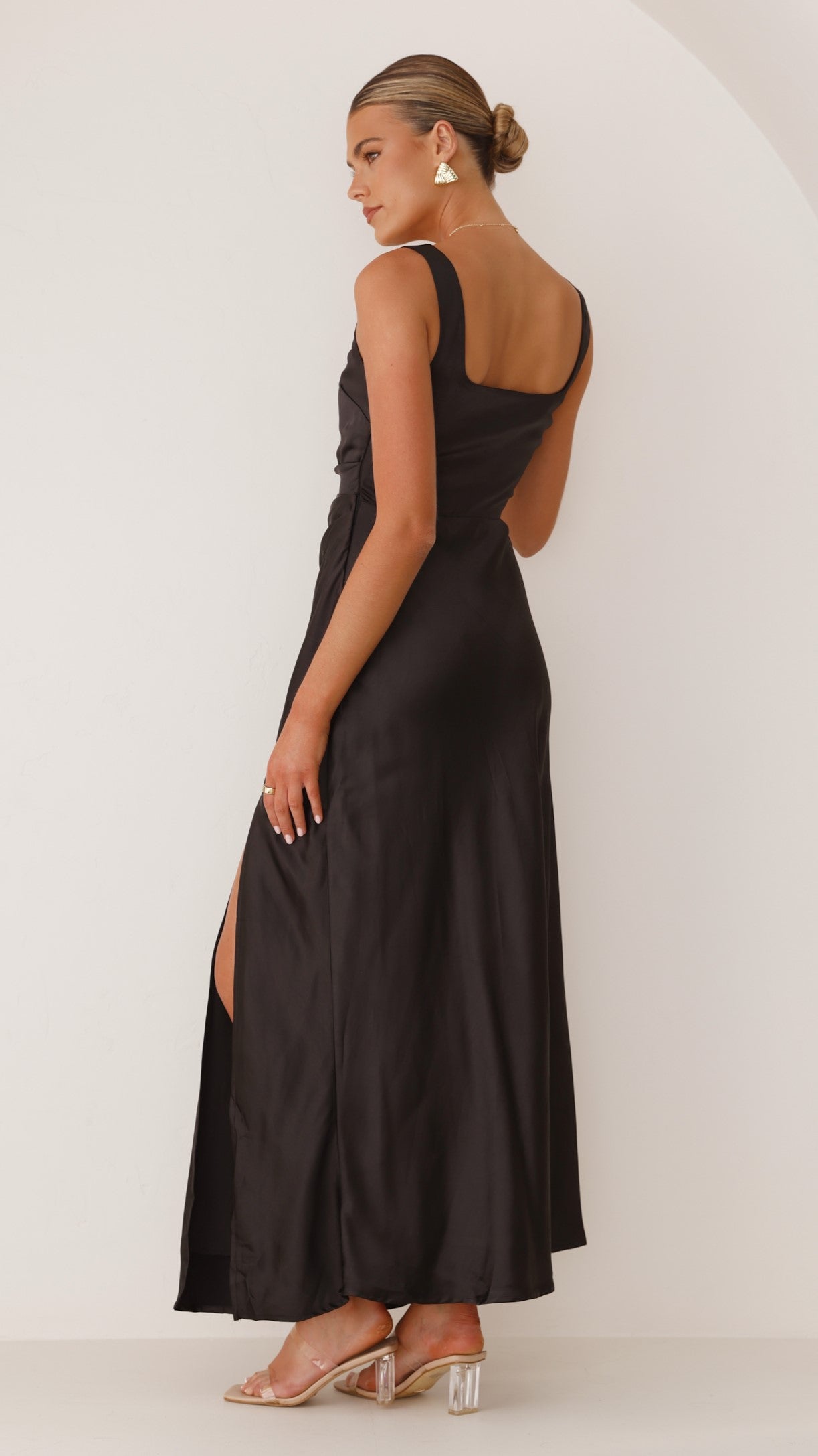 Vestido Maxi Alaria - Negro
