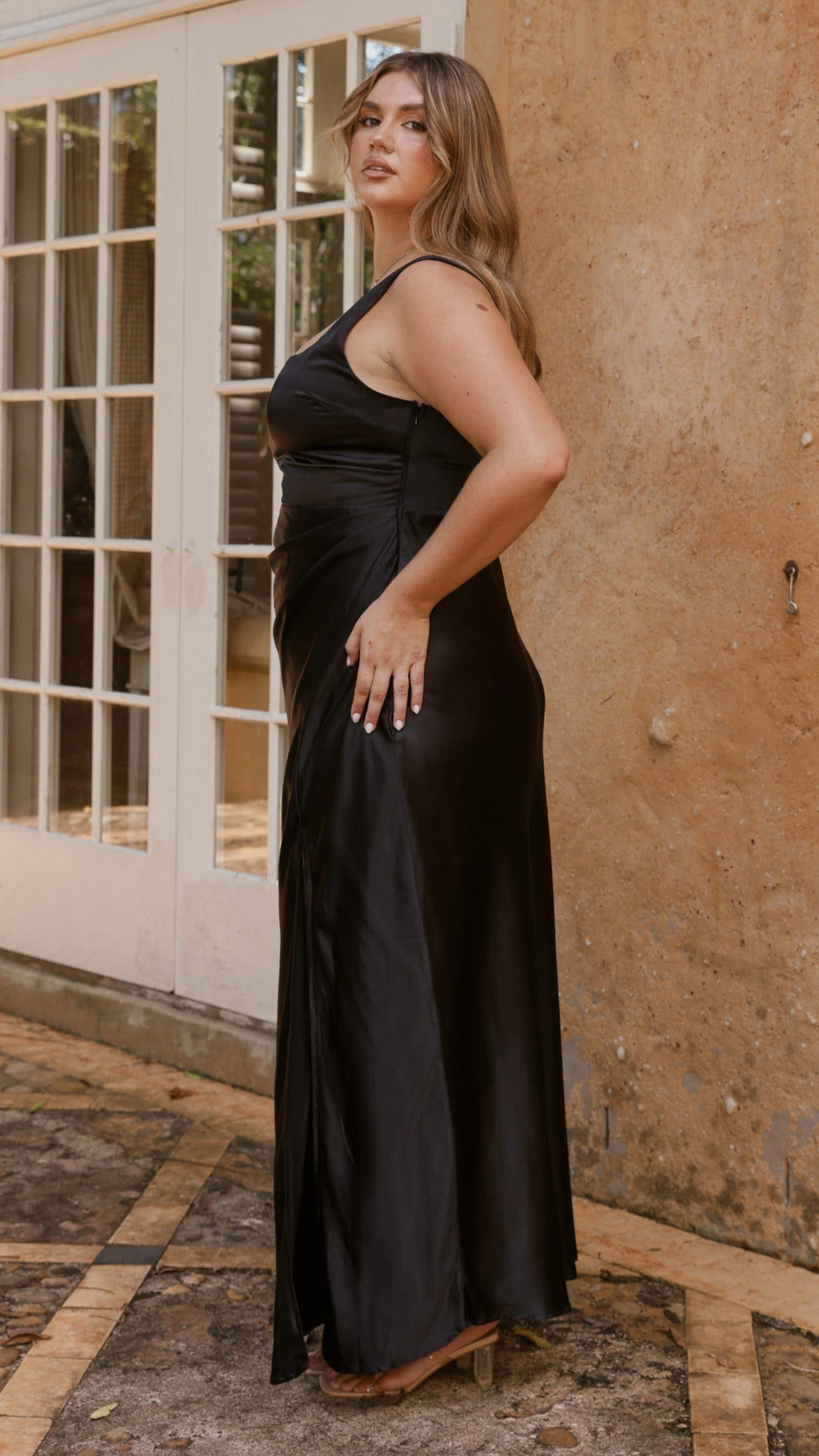 Vestido Maxi Alaria - Negro