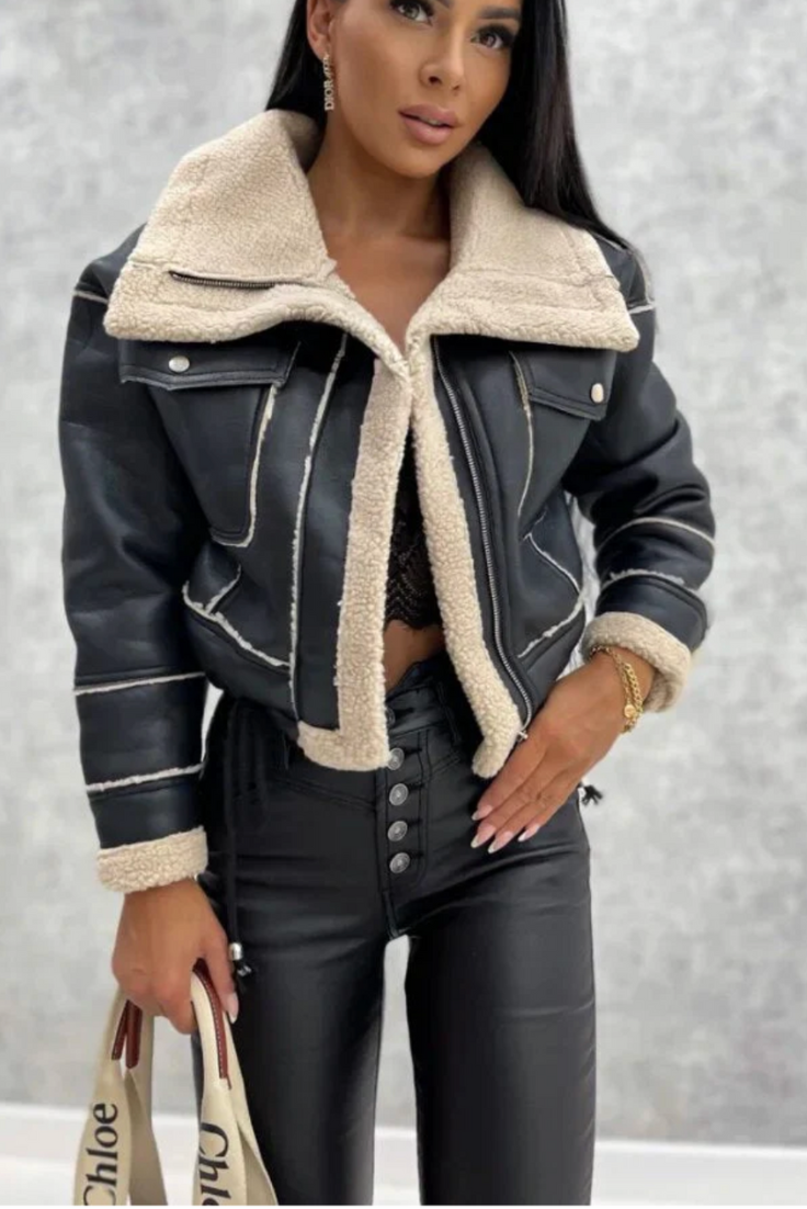 Chaqueta Niort Elegante de Cuero