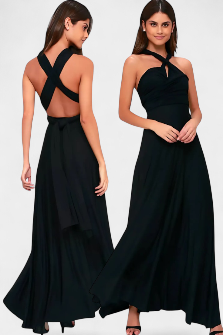 Josephine Vestido Envolvente Elegante y Ajustable