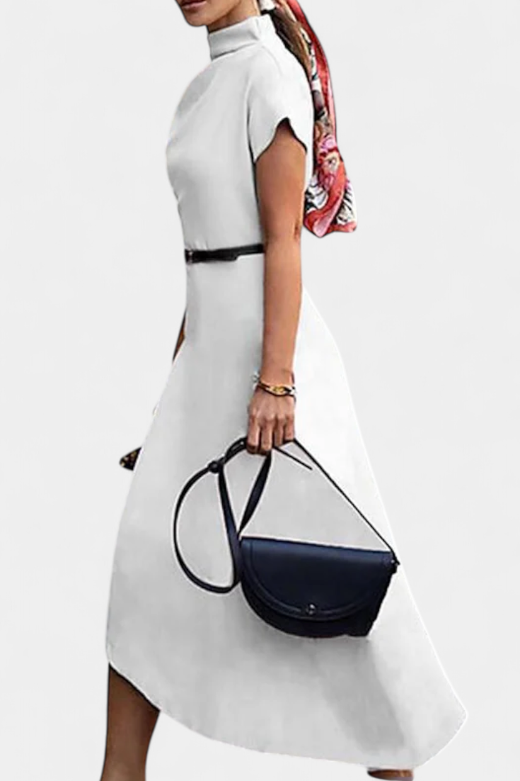 Florence Vestido Asimétrico de Estilo Urbano