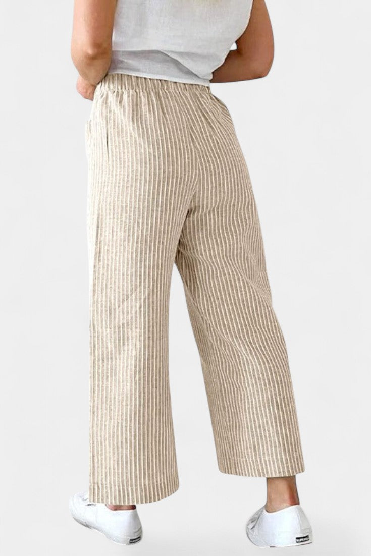 Lumiere Pantalones Livianos de Corte Relajado