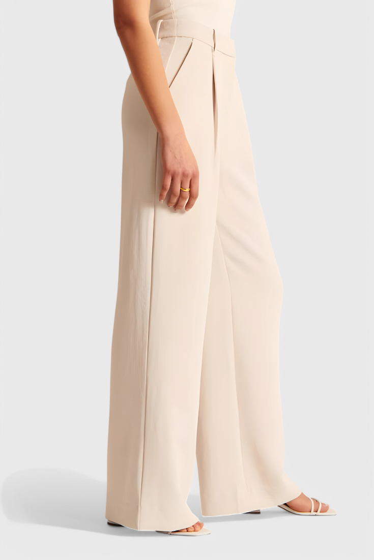 Tinashe Pantalones Tailored de Pierna Ancha