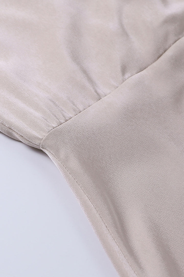 Elina Vestido Flowy V-Neck