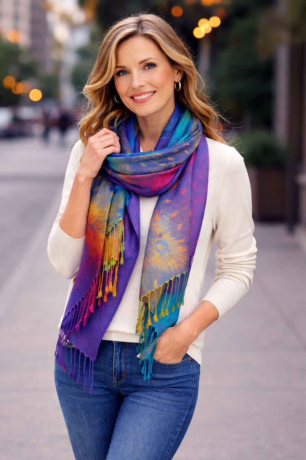 Bufanda Boodoo de Cachemira