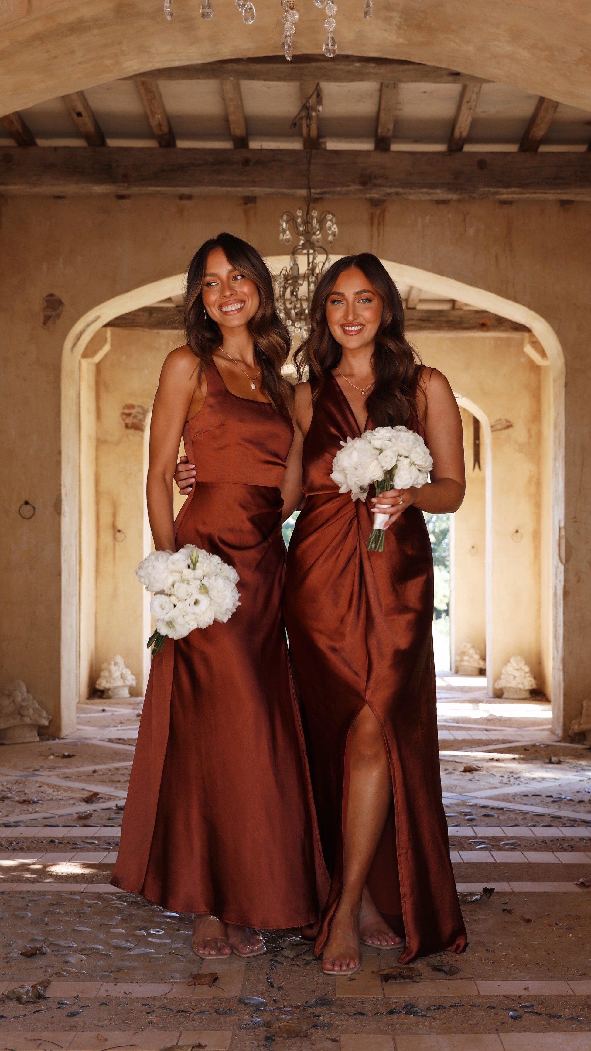 Vestido Maxi Alaria - Óxido