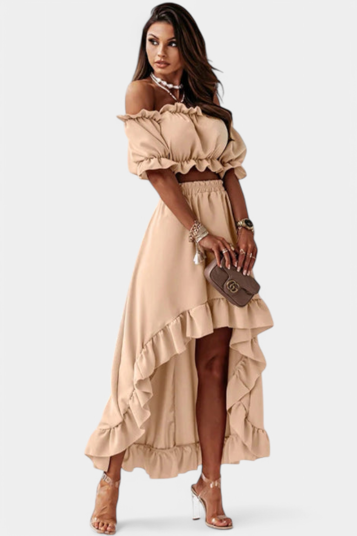 Katja Conjunto de Dos Piezas Off-Shoulder