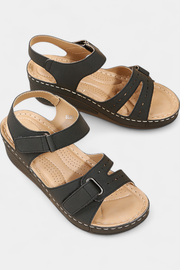 Jenna Sandalias Elegantes con Tiras y Hebilla Ajustable