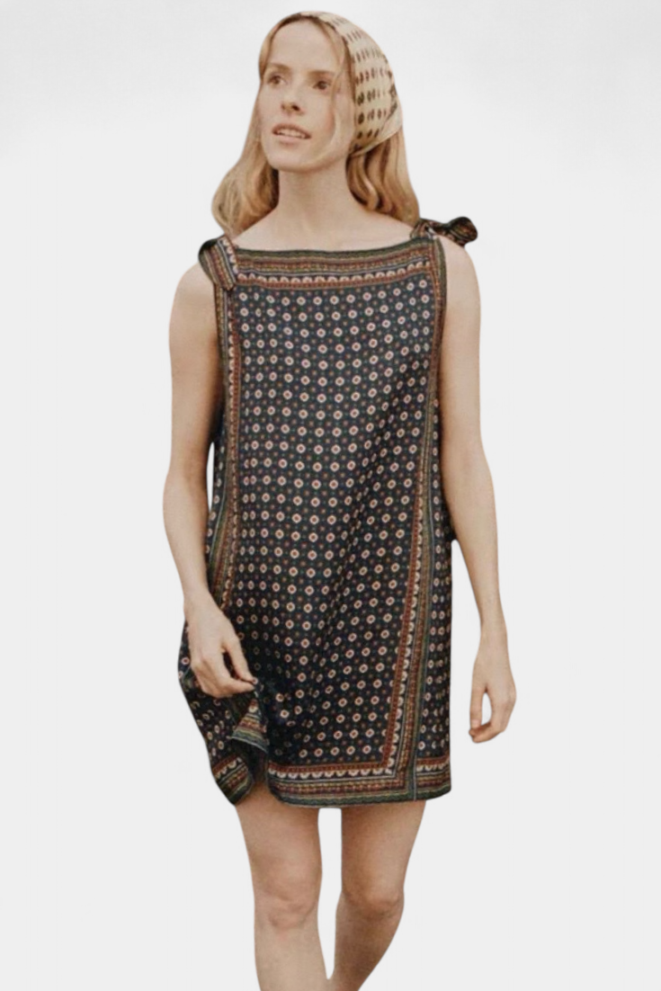 Lorena Vestido Mini Montmartre Foulard