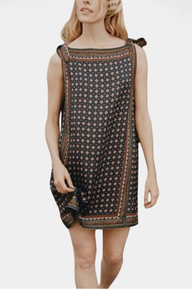 Lorena Vestido Mini Montmartre Foulard