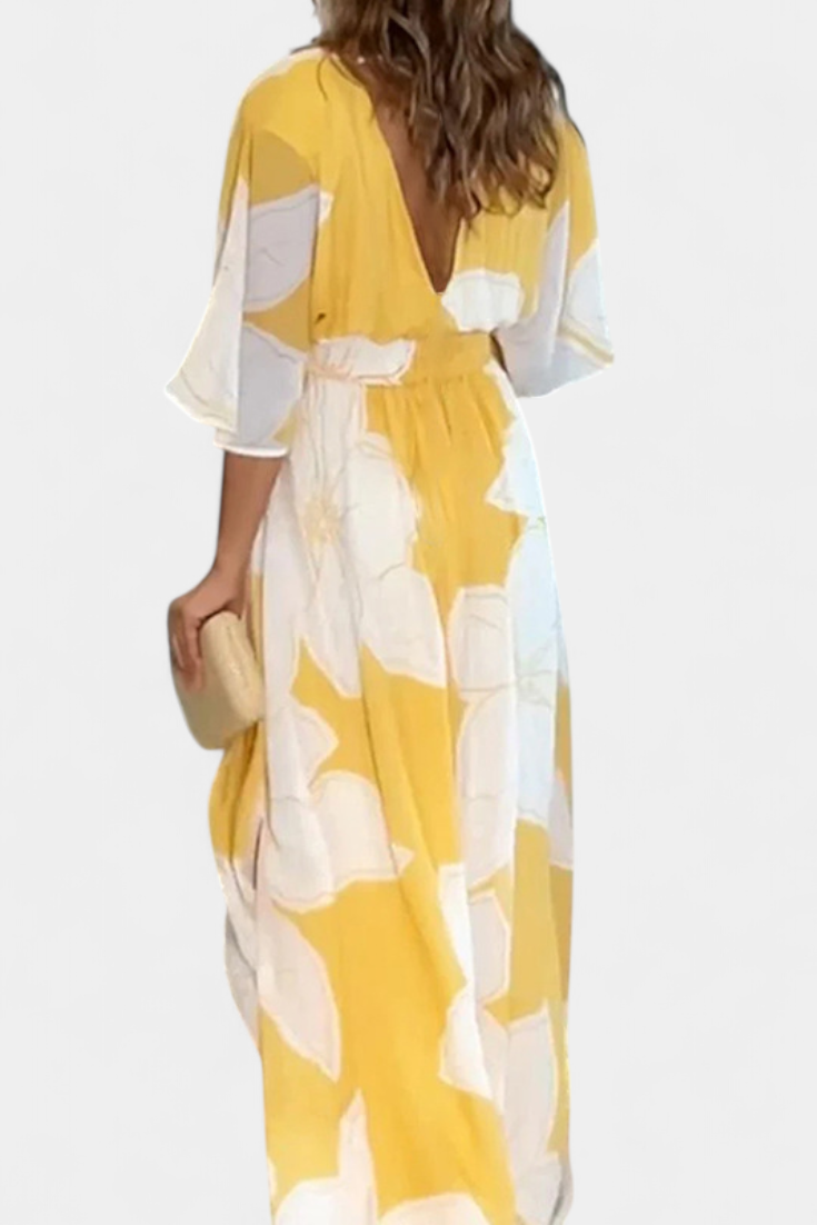 Winona Vestido Floral Harmony Elegante