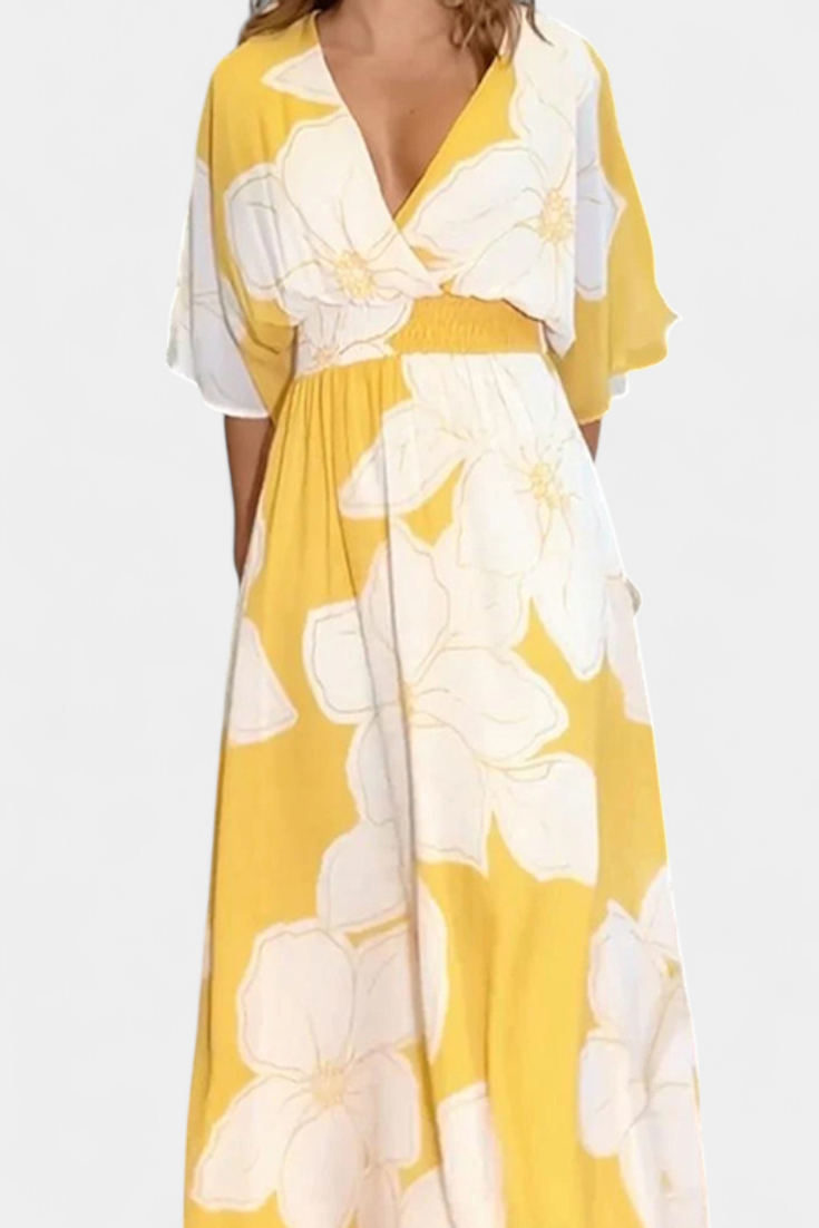 Winona Vestido Floral Harmony Elegante