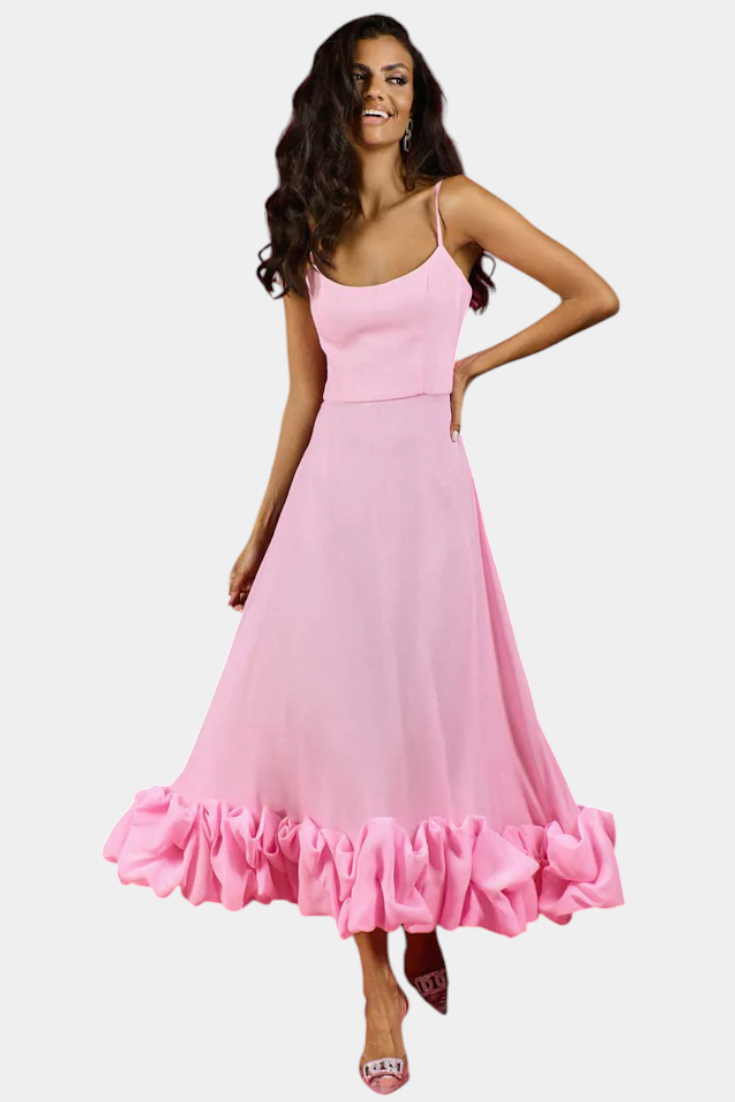 Sela Vestido Maxi Fluyente