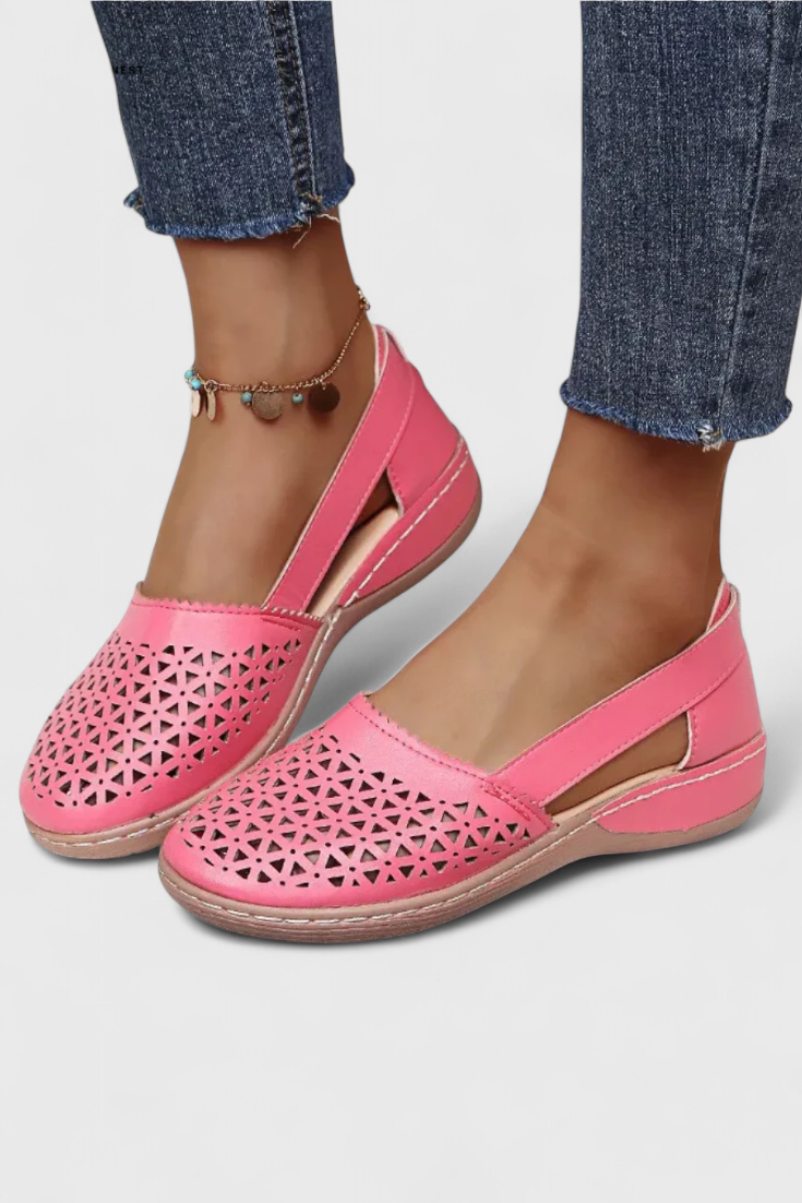 Lisanas Zapatos Ortopédicos con Diseño Calado