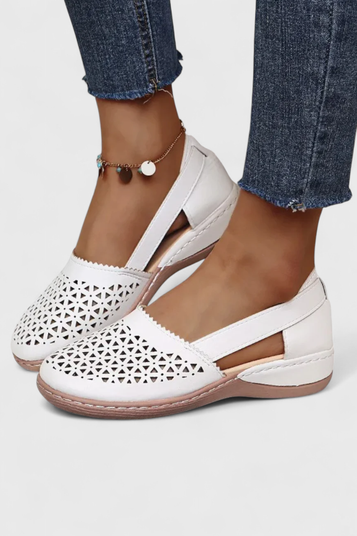 Lisanas Zapatos Ortopédicos con Diseño Calado