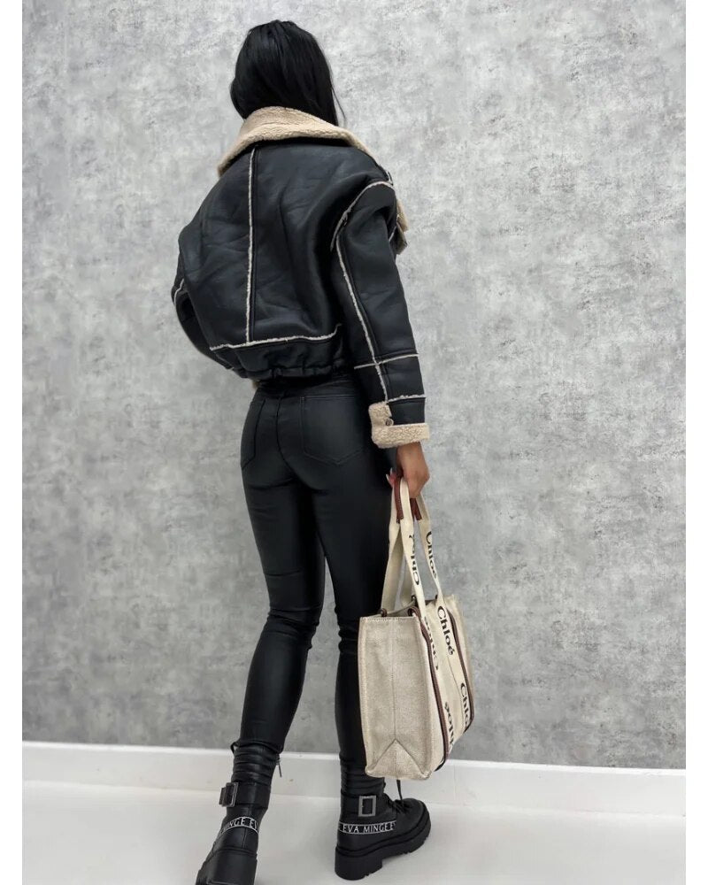 Chaqueta Niort Elegante de Cuero