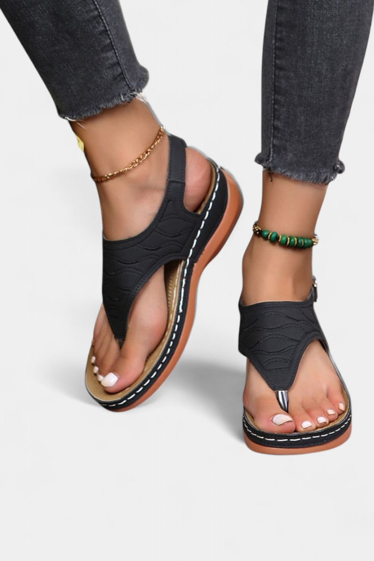 Cristina Sandalias Ergonómicas con Plantilla Ortopédica