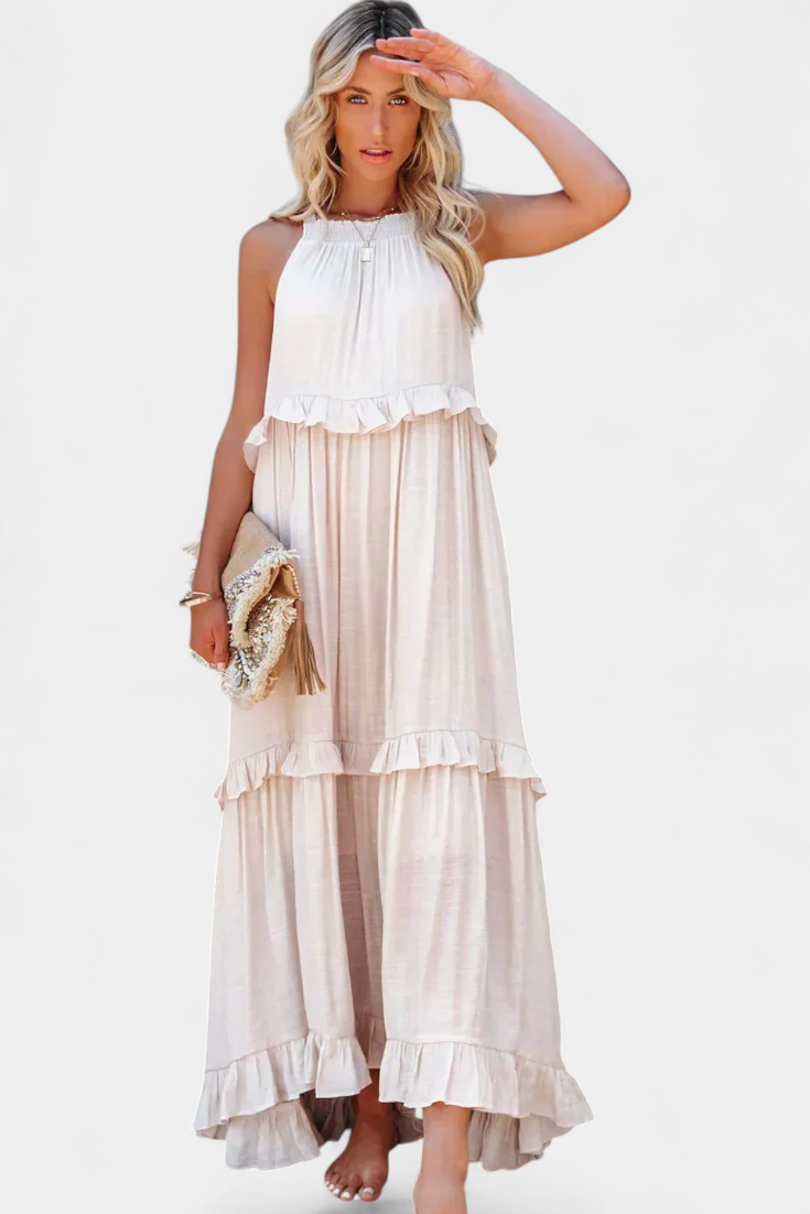 Monica Vestido de Comodidad Atemporal y Frescura Natural