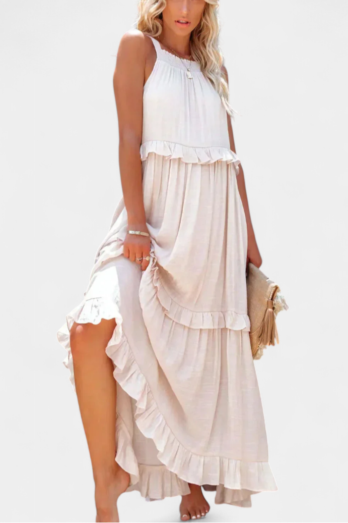 Monica Vestido de Comodidad Atemporal y Frescura Natural