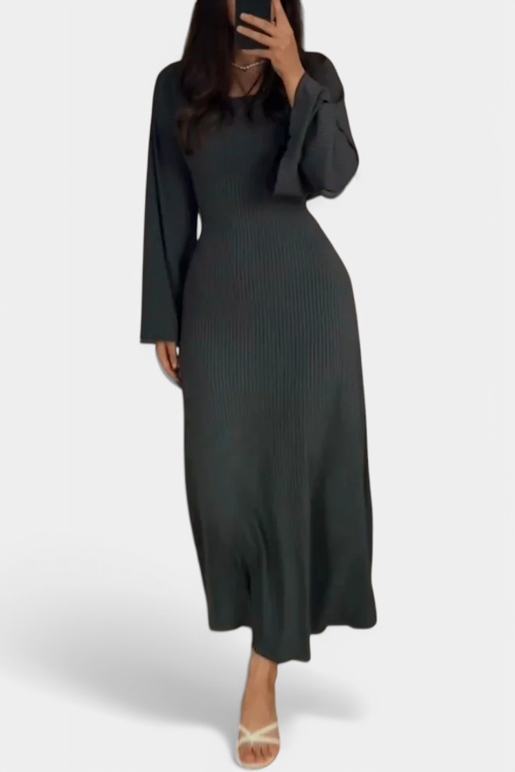 Livia Vestido de Punto con Cintura