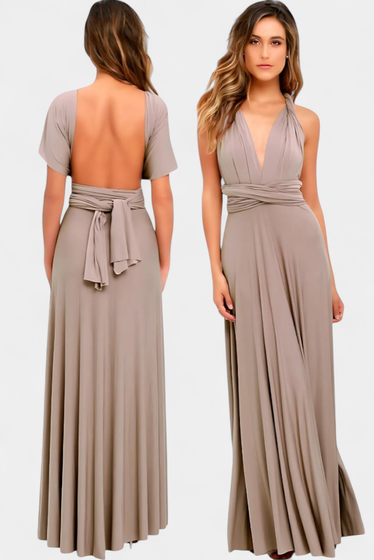 Josephine Vestido Envolvente Elegante y Ajustable