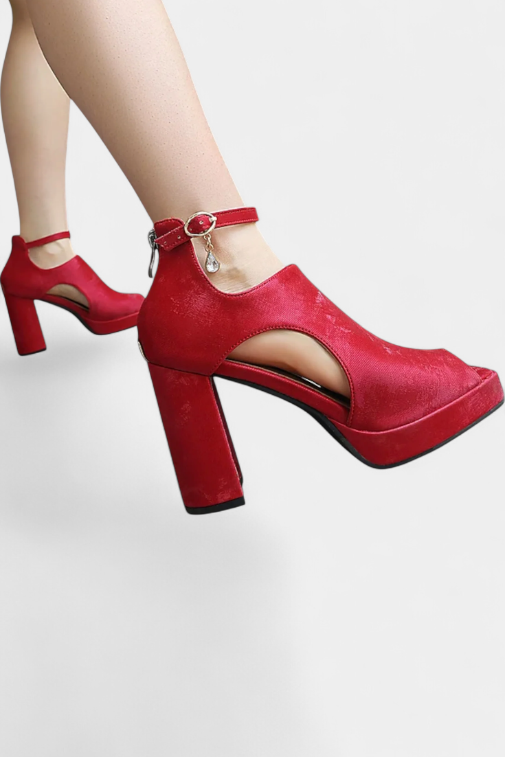 Lopez Tacones Gruesos Multicolor