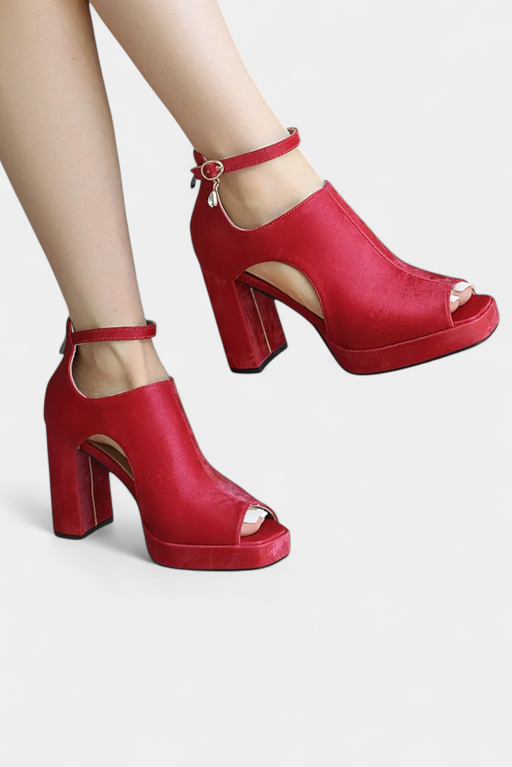 Lopez Tacones Gruesos Multicolor