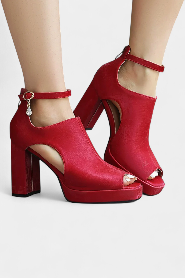 Lopez Tacones Gruesos Multicolor