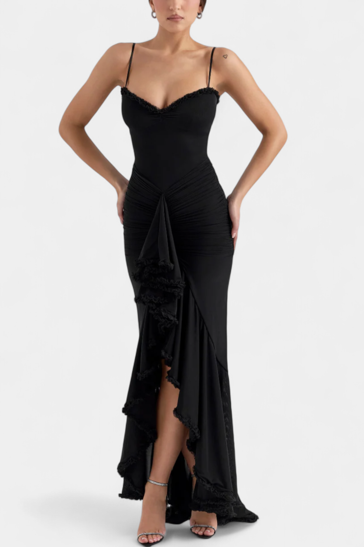 Élodie Vestido de Corsé con Volantes