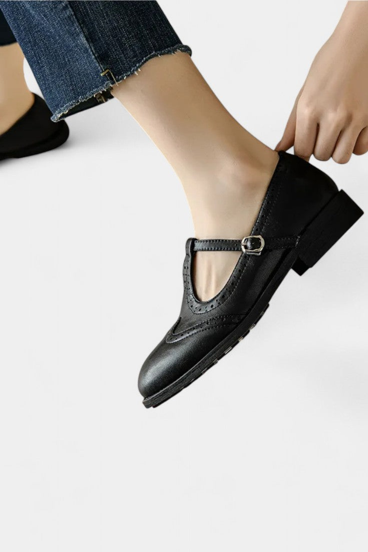 Mary Janes Elegantes con T-Strap