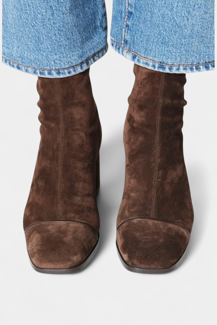 Erica Botas con Tacón Grueso