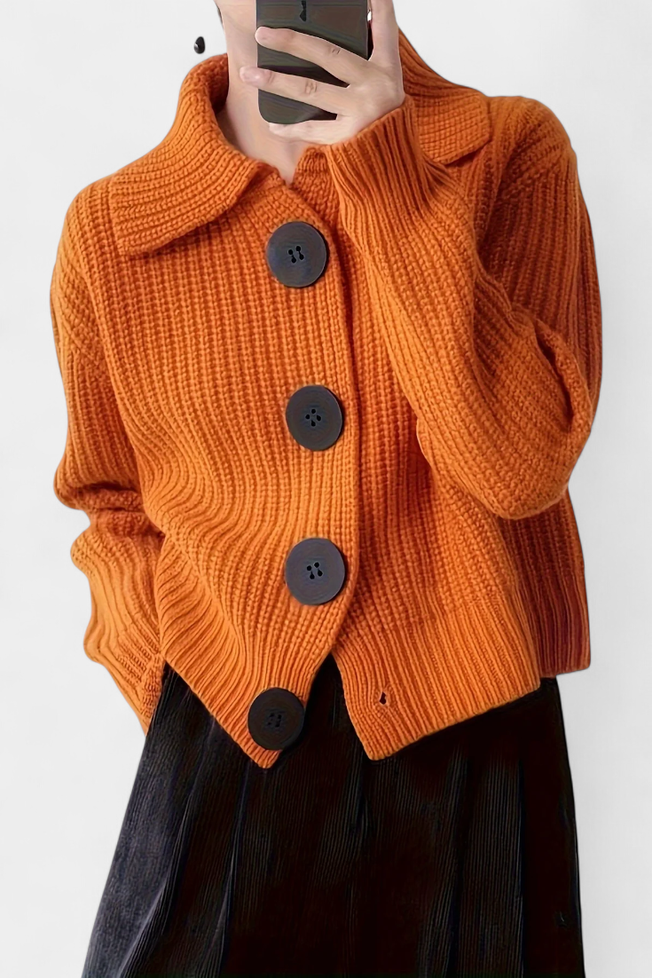 Juliet Chaqueta-Suéter Casual Elegante