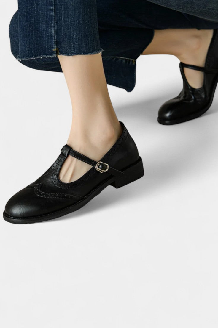 Mary Janes Elegantes con T-Strap