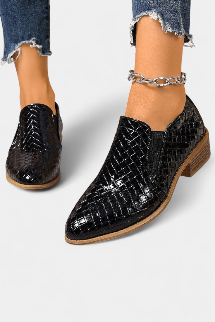 Evran Zapatos de Tacón Ortopédico con Bloque Estable