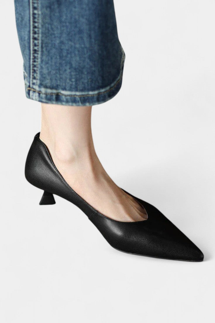 Gerda Mary Janes Elegantes con Punta Afilada