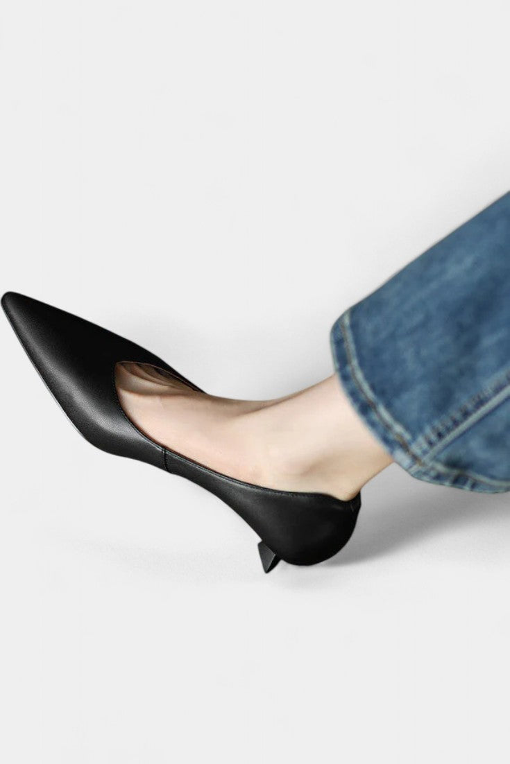 Gerda Mary Janes Elegantes con Punta Afilada