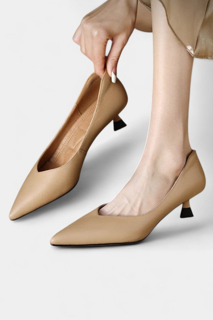 Gerda Mary Janes Elegantes con Punta Afilada