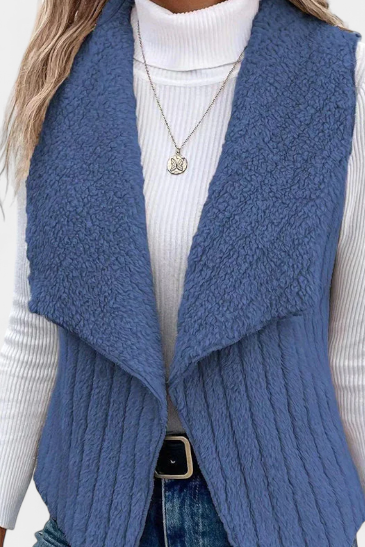 Alanni Cárdigan Casual con Textura Acogedora