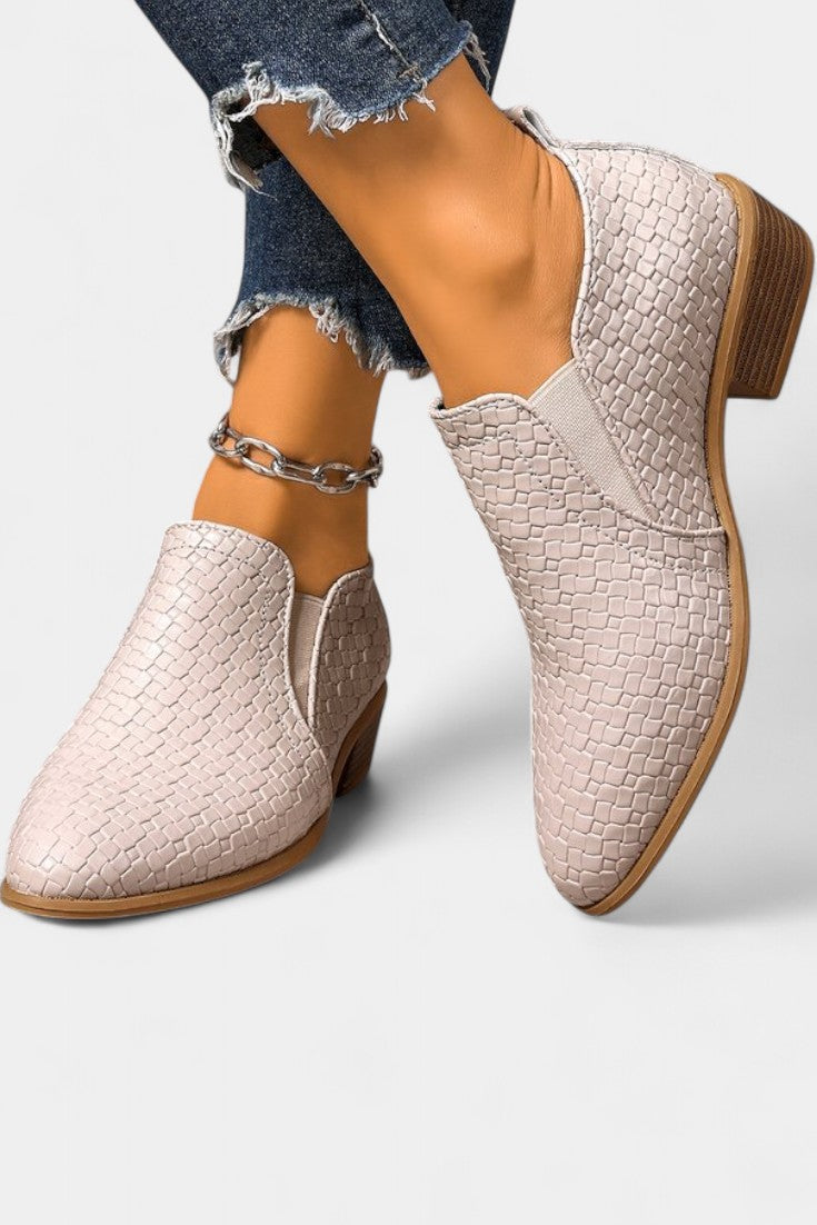 Evran Zapatos de Tacón Ortopédico con Bloque Estable